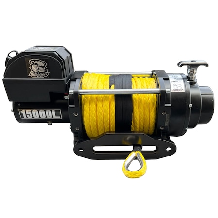 Bulldog Winch 15000lb HD Synthetic Rope 10064